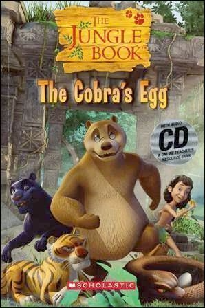 Scholastic Popcorn ELT Readers (1): The Jungle Book: The Cobra's Egg with Audio CD/1片 and Online Resources (絕)