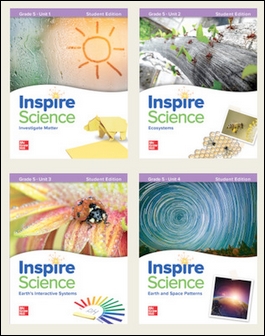 Inspire Science Student Edition: Grade 5 (Units 1-4)