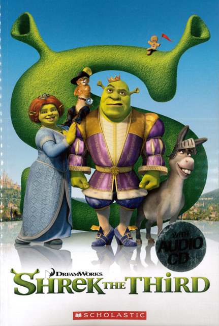 Scholastic Popcorn ELT Readers (3): Shrek  the Third with Audio CD/1片