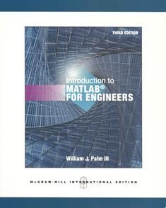 Introduction to MATLAB for Engineers 3/e