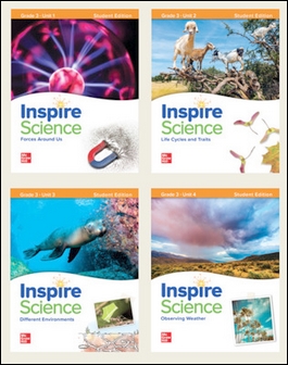 Inspire Science Student Edition: Grade 3 (Units 1-4)