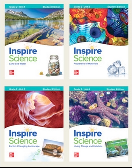 Inspire Science Student Edition: Grade 2 (Units 1-4)