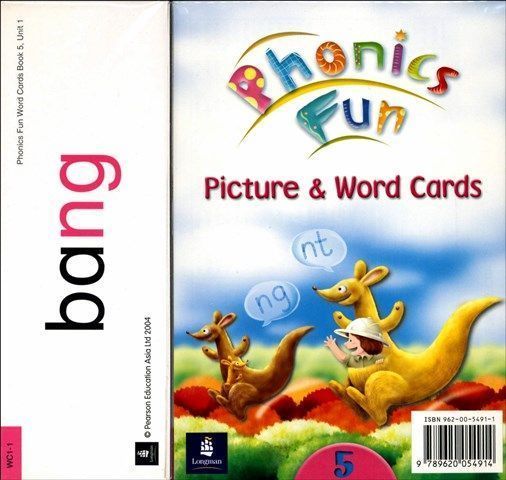 Phonics Fun (5) Picture and Word Cards