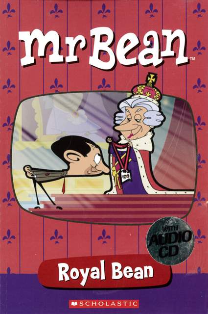 Scholastic Popcorn ELT Readers (1):  Mr Bean- Royal Bean with Audio CD/1片 and  Online Resources