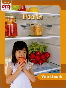 Chatterbox Kids Pre-K 8 Foods WorkBook
