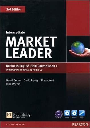 Market Leader 3/e (Intermediate) Flexi Course Book 2 with DVD Multi-ROM/1片 and Audio CD/1片