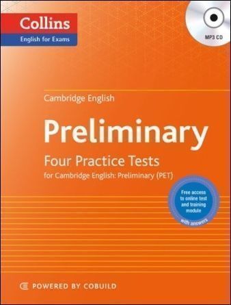 Collins Cambridge English Preliminary: Four Practice Tests for Cambridge English Preliminary (PET) with MP3 CD/片
