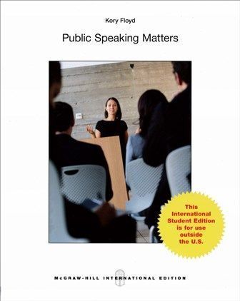 Public Speaking Matters (International Student Edition)