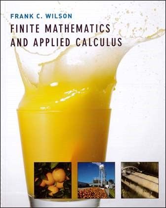 Finite Mathematics and Applied Calculus 作者：Frank C. Wilson
