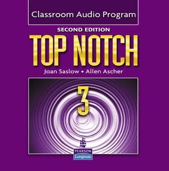 Top Notch 2/e (3) Classroom Audio Program CD/1片 作者：Joan Saslow, Allen Ascher
