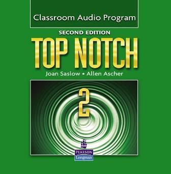 Top Notch 2/e (2) Classroom Audio Program CDs/5片 作者：Joan Saslow, Allen Ascher
