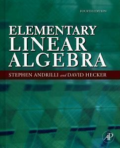 Elementary Linear Algebra 4/e