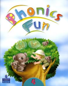Phonics Fun (4) Student Book with Worksheets and QR Code
