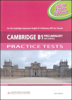 Cambridge B1 Preliminary for Schools Practice Tests Student's Book with MP3 Audio CD/片 (Tests 1-6) and Answer Key (2020 Exam Format)