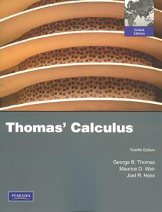 Thomas' Calculus 12/e 作者：George Thomas, Maurice...
