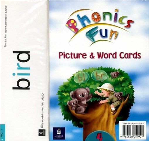 Phonics Fun (4) Picture and Word Cards 作者：Pearson Education Asia LTD.