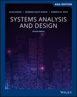 Systems Analysis and Design 7/e