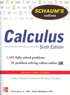 Schaum's Outline of Calculus 6/e