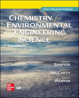 Chemistry for Environmental Engineering and Science 5/e (2022 Revised Edition)