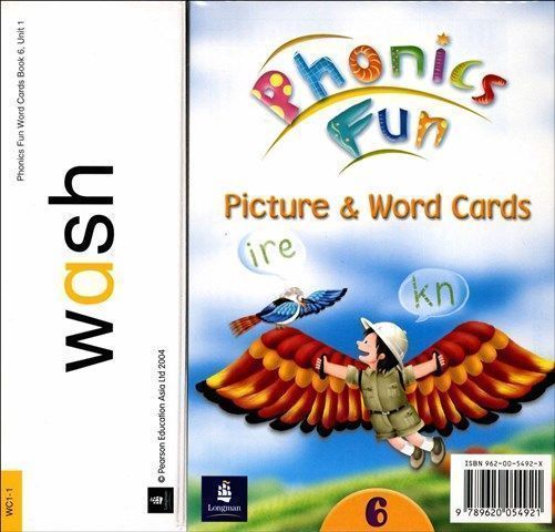 Phonics Fun (6) Picture and Word Cards 作者：Pearson Education Asia LTD.