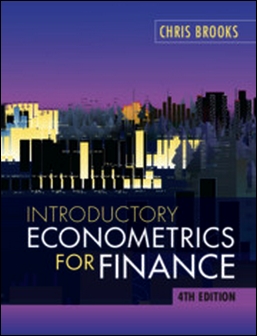 Introductory Econometrics for Finance 4/e