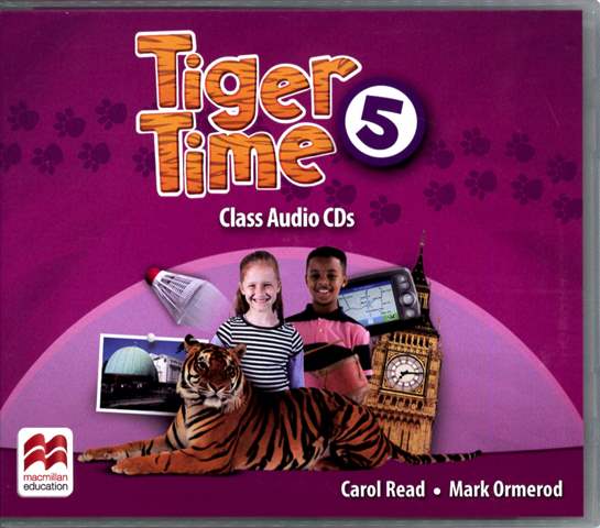 Tiger Time (5) Class Audio CDs/4片