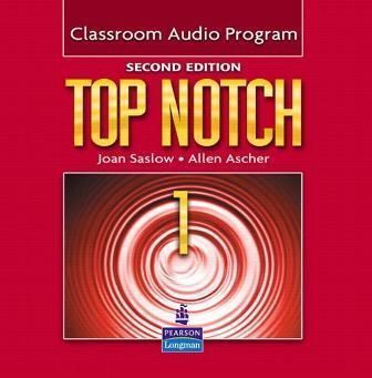 Top Notch 2/e (1) Classroom Audio Program CDs/5片 作者：Joan Saslow, Allen Ascher