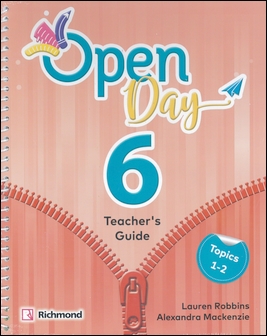 Open Day (6) Teacher's Guide Pack Topics 1-2 and Topics 3-4