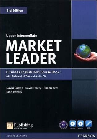 Market Leader 3/e  (Upper-Intermediate)  Flexi Course Book 1 with DVD Multi-ROM/1片 and Audio CD/1片
