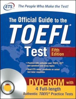 The Official Guide to the TOEFL Test with DVD-ROM 5/e 作者：Educational Testing Service