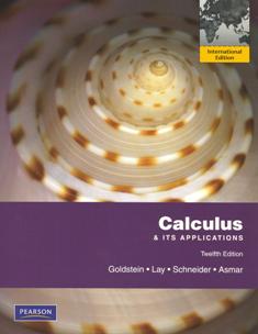 Calculus and Its Applications 12/e 作者：Larry Goldstein